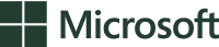 The Microsoft logo displayed with green squares, representing a blend of creativity and digital advancement.