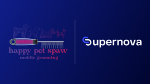 Logo of Supernova, featured in a case study on Supernovacapital.us about boosting Happy Pet Spaw's sales.